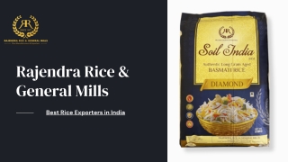 Tohana Rice Mill | Rajendra Rice & General Mills