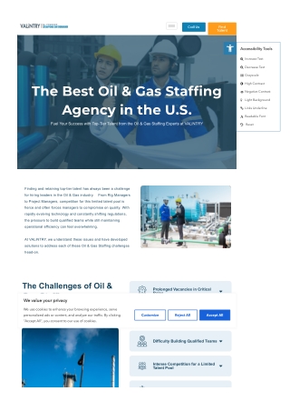 Oil and Gas Staffing Agency