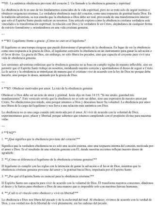83-Toda verdadera obediencia proviene del corazón 2.-Sermones Adventistas.
