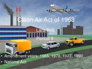 Clean Air Act of 1963