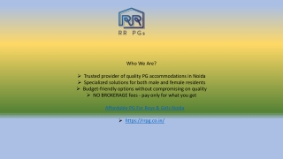 Affordable PG For Boys & Girls Noida