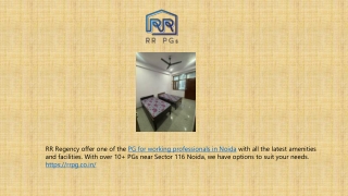 PG For Working Professionals In Noida