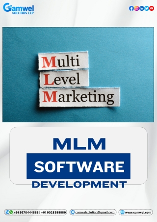 Best MLM Software Provider in Patna – Camwel Solution LLP
