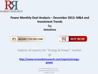 Power Monthly Deal Market Forecasts and Investment Trends