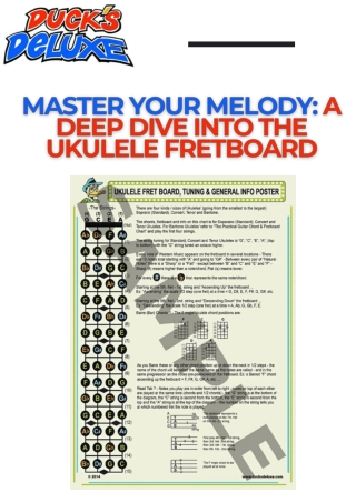 Master Your Melody A Deep Dive into the Ukulele Fretboard