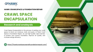 Crawl Space Encapsulation Hawk Crawlspace & Foundation Repair