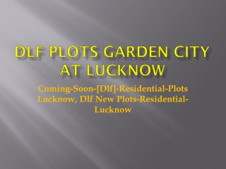 detail dlf plot in lucknow@9899606065 with aangan estate