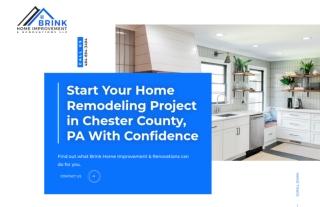Looking for Home Remodeling Services in Chester County, PA