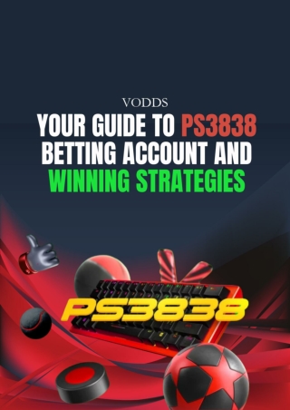 VOdds: Your Guide to PS3838 Betting Account and Winning Strategies