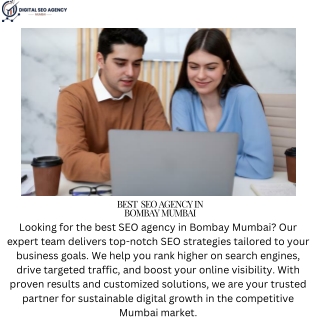 best  seo Agency in Bombay Mumbai
