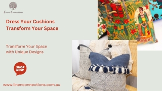 Cover Your Cushions, Change Your Space