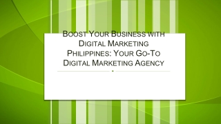 Boost Your Business with Digital Marketing Philippines Your Go-To Digital Marketing Agency