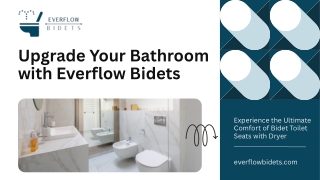 Upgrade to a Bidet Toilet Seat with Dryer for Daily Comfort
