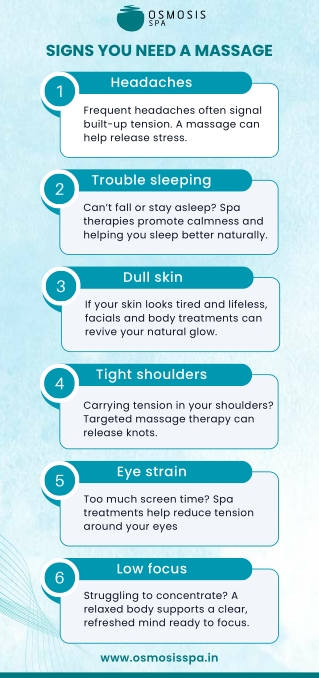6 Signs Your Body is Asking for a Massage