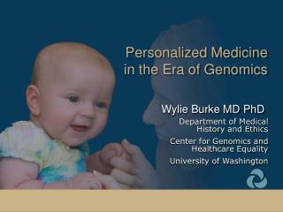 Personalized Medicine in the Era of Genomics