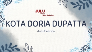 KOTA DORIA DUPATTA