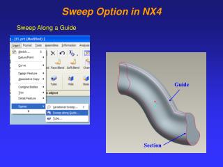 Sweep Option in NX4