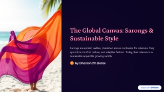 Sarongs: Stylish & Versatile Sarongs for Beach, Travel & Everyday Wear