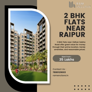 2 BHK Flats near Raipur