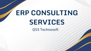 ERP Consulting Services
