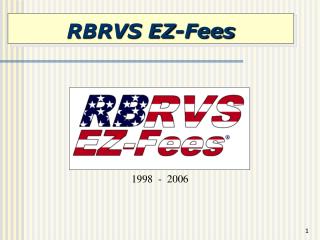 RBRVS EZ-Fees