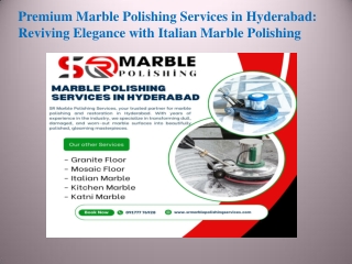 Premium Marble Polishing Services in Hyderabad Reviving Elegance with Italian Marble Polishing