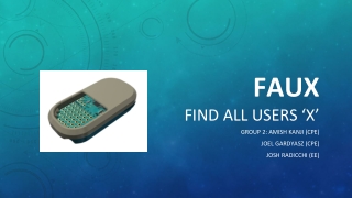 FAUX FIND ALL USERS ‘X’