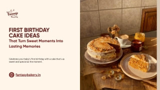 First Birthday Cake Ideas That Turn Sweet Moments Into Lasting Memories