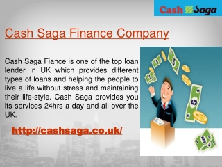 Cash Saga Car Loans