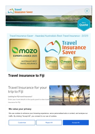 Fiji Travel Insurance