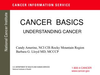 CANCER BASICS