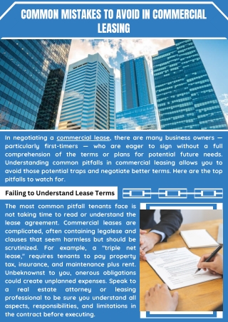 Reliable Commercial Lease Solutions