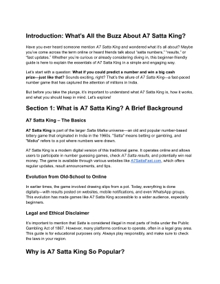 Introduction_ What’s All the Buzz About A7 Satta King_ (1)