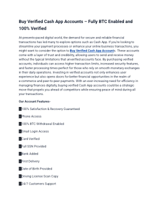 25.3 Little Known Ways to Buy Verified Cash App Accounts
