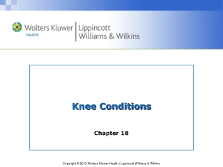 Knee Conditions