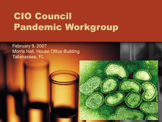 CIO Council Pandemic Workgroup