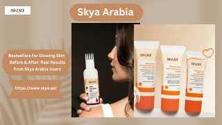 Transform Your Hair with Skya Arabia Premium Hair Care Products