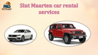 Sint Maarten car rental services