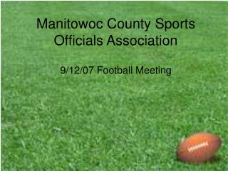 Manitowoc County Sports Officials Association