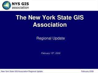 The New York State GIS Association
