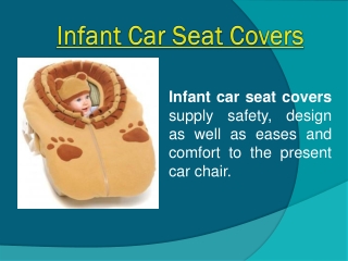 Custom Infant Car Seat Covers