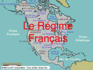 Le Régime Français