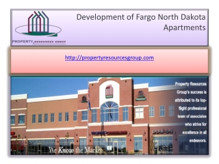 Develop Fargo North Dakota Apartments