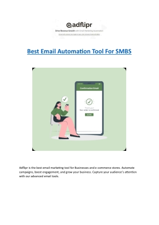 Best Email Automation Tool For SMBS