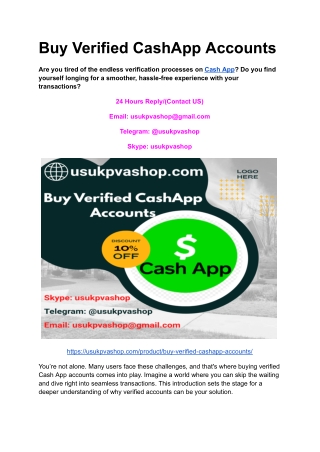 Buy Verified CashApp Accounts (39)