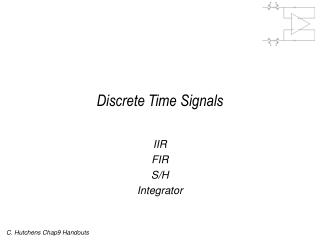 Discrete Time Signals
