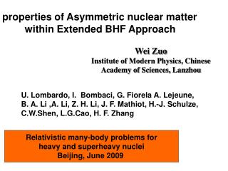 properties of Asymmetric nuclear matter within Extended BHF Approach
