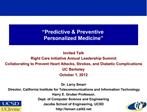 Predictive Preventive Personalized Medicine