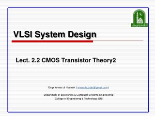 VLSI System Design