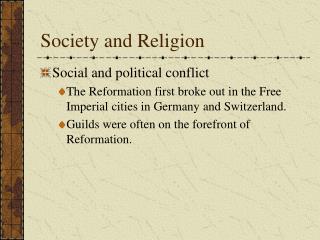 Society and Religion